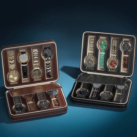 Luxurious Leather Watch Box